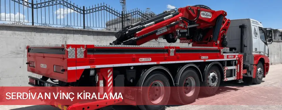 Serdivan İlçemi Vinç Kiralama